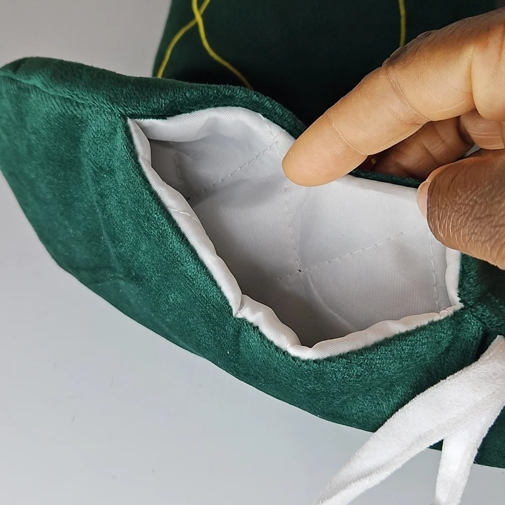 Green Dog Bone Shaped Pet Gift Bag